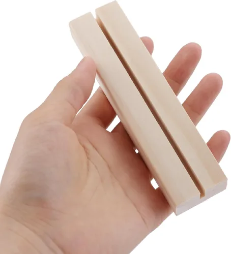 Vista 3 de 12 soportes para tarjetas de lugar de 4.7 pulgadas/4.7 in, soporte de madera para tarjetas de mesa, número de imagen, soporte para postales