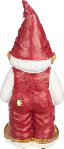 Vista 3 de NFL Resin 11.5" Team Logo Outdoor Garden Statue Gnome