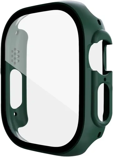 Vista 10 de Protector de pantalla de PC para Apple Watch Ultra de 1.929 in Smartwatch Glass+case Bumper Cubierta Templada para Iwatch Series 8 Ultra Accesorios