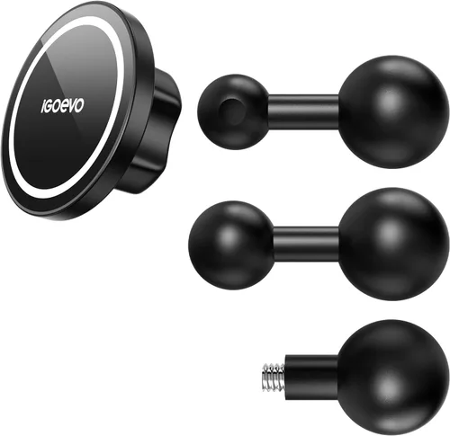 Vista 13 de Adaptador de bola de tamaño B de 1 pulgada a tornillo de 1/4"-20 – Convertidor de montaje de cámara, se adapta a bases de bola estándar de 1