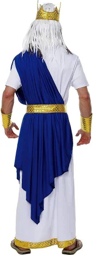 Vista 2 de Costume Culture - disfraz de Neptuno para hombre