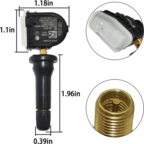 Vista 3 de TPMS35 Sensor de presión de neumáticos, F2GZ-1A189-A Sensor de Sistema de Monitoreo de Presión de Neumáticos (TPMS) Compatible con Ford F-150 Edge