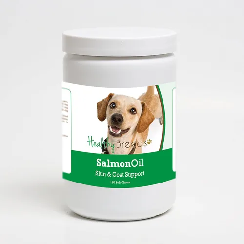 Vista 287 de Healthy Breeds Affenpinscher - Masticables suaves de aceite de salmón, 90