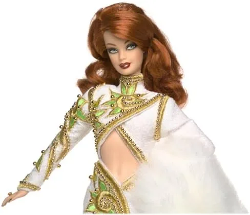 Vista 2 de Barbie radiante Redhead muñeca barbie Bob MackieAlfombra Roja Colección Limited Edition (2001)