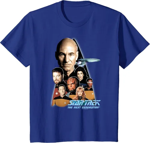 Vista 5 de Star Trek The Next Generation T-Shirt Asphalt Grey