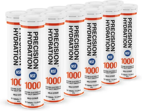 Vista 11 de Precision Hydration Tabletas de electrolitos - Tabletas efervescentes de hidratación de múltiples fortalezas - Combate los calambres - Bajas