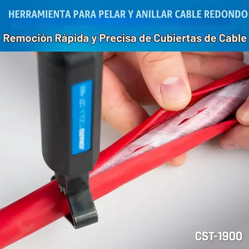Vista 8 de Kit de preparación de fibra Jonard Tools TK-120 - Juego de 12 herramientas de acceso y terminación de cables de fibra óptica con herramientas