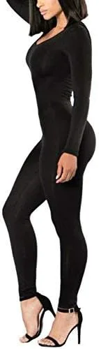 Vista 2 de XUGWLKJ Enterizo de una pieza para mujer con traje de fiesta bodycon