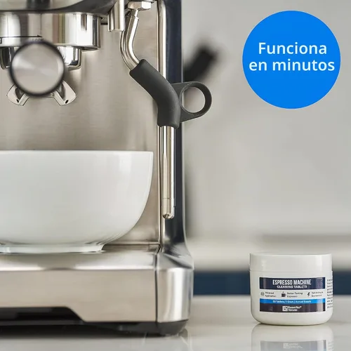 Vista 6 de Essential Values - Pastillas de limpieza para máquina de café expreso (30 unidades), compatibles con Breville Barista Express, Gaggia, Delonghi