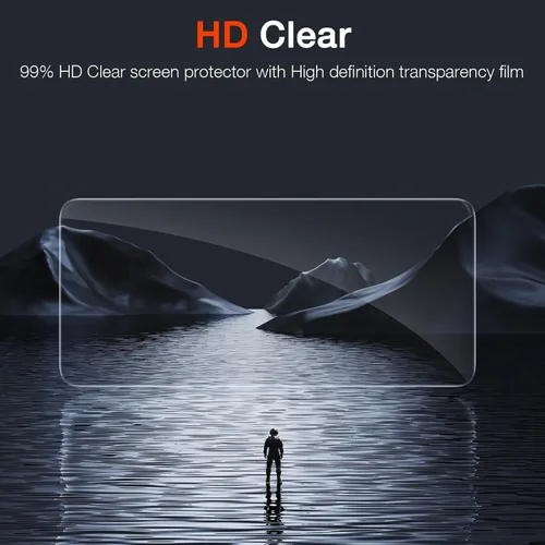 Vista 6 de LK 3 Pack for Samsung Galaxy Z Flip 8/ Flip 7 Screen Protector Not Glass Support Fingerprint Unlock Bubble Free, with Easy Installation Tool, 3D