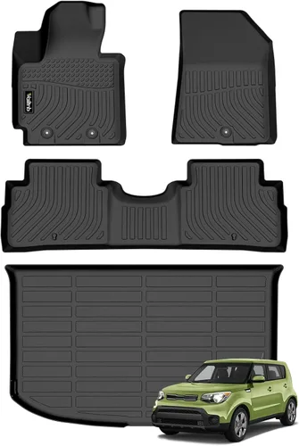Vista 65 de Alfombrillas para Honda CRV 2002-2006, forros para todo tipo de clima, ajuste personalizado, accesorios duraderos para Honda CRV 2002-2006