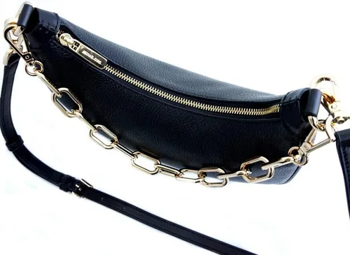 Vista 5 de Michael Kors Bolso de hombro para mujer Cora Bolso grande de cuero con cremallera