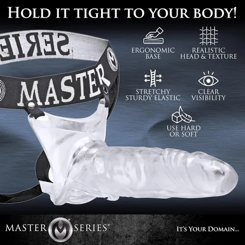 Vista 6 de Master Series Grand Mamba Jock Style - Funda para polla, XL (AE586)
