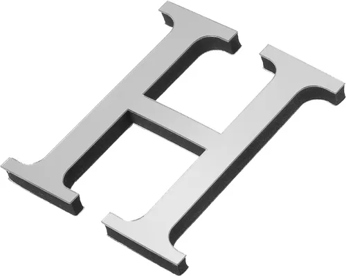 Vista 11 de PATIKIL Adhesivos de pared de acrílico 3D con letras S autoadhesivas para decoración del hogar, letrero artístico, para bricolaje, decoración