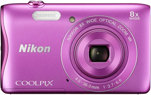 Vista 12 de Nikon Cámara digital COOLPIX S3700 Negro Óptico 8X Zoom 20,05 millones de píxeles S3700BK
