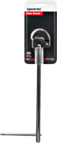 Vista 2 de Superior Tool 03811 Llave de lavabo de once pulgadas - Llave de lavabo con resorte infinitamente ajustable de 11 pulgadas
