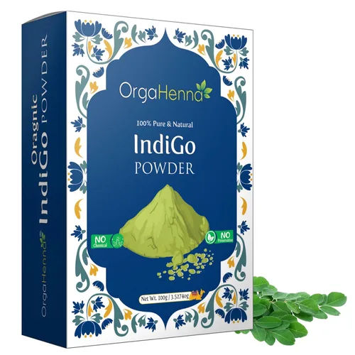 Vista 7 de Polvo de henna herbario orgánico para el cabello – 100% puro y natural, color y acondicionador sin químicos – Fortalece, 3.53 oz