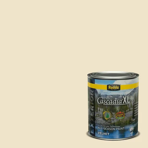 Vista 122 de Rodda Paint CASCADIA XL Pintura e imprimación satinada exterior en uno, cuarto de galón, otoño niño