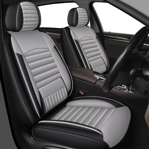 Vista 7 de TTX LIGHTING Fundas de asiento de piel sintética prémium para Mazda CX-5 CX5 2009-2014 Impermeables, compatibles con bolsas de aire para todo tipo