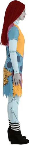 Vista 7 de Disfraz de Sally de Pesadilla antes de Navidad para mujer, disfraz de Tim Burtons NBC Sally para disfraz de película Cosplay