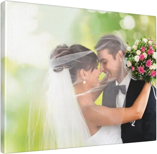 Vista 16 de Uayuios Lienzo personalizado con tus fotos, marco de lienzo personalizado para pared, para crear póster de boda, mascota, familia, 8 x 6 pulgadas