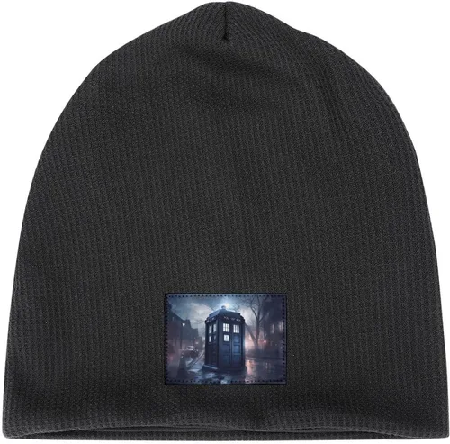 Vista 4 de Doctor Dr Who - Gorro suave con forro polar de invierno para hombre y mujer