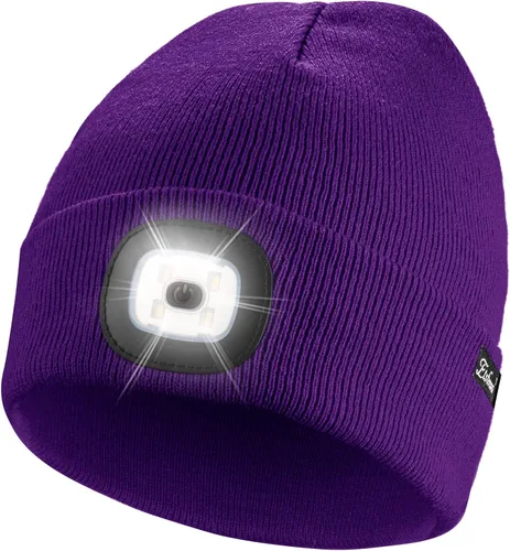 Vista 73 de Etsfmoa Gorro unisex con la luz, regalos para hombres, papá, padre, gorras recargables por USB