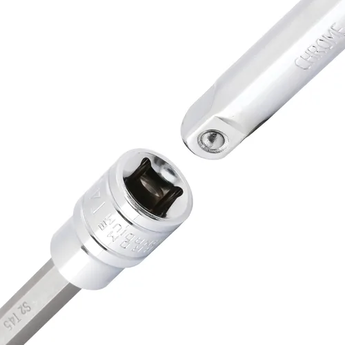 Vista 4 de EMENTOL 12 piezas 3/8" de transmisión Extra Largo Juego de enchufes de brocas torx, CR-V, acero S2, juego de enchufes de brocas de estrella de 5.9
