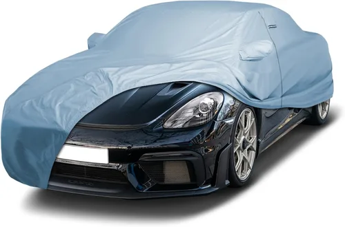 Vista 14 de Funda Premium para Automóvil para Porsche 356B, 356C de 1960-1965, Resistente al Agua para Todo Tipo de Clima, Ajuste Personalizado, Protección