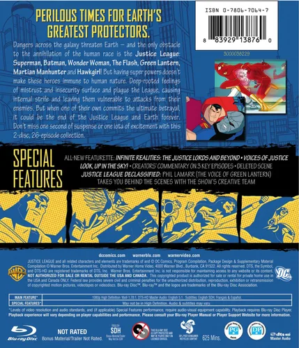 Vista 3 de Justice League Season 2 (DC Comics Classic Collection) Blu-ray