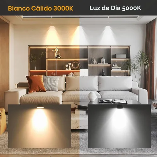 Vista 6 de Energetic - Bombilla LED MR16 regulable de 5 W y 12 V, equivalente a halógeno de 50 W, CRI 90+, base de dos pines GU5.3, ángulo de haz de 40 grados
