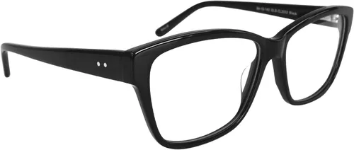 Vista 2 de DALIX Marcos de gafas para mujer Gafas negras Rxable 54-17-142, Negro