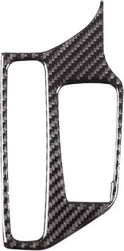 Vista 5 de Daeiclru Cubierta de panel de base de palanca de cambios de fibra de carbono suave para Toyota Supra GR A90 A91 MK5 2019-2022, borde del panel