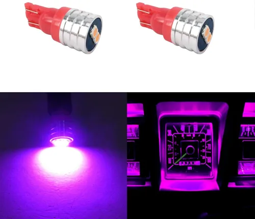 Vista 14 de WLJH - Focos LED superbrillantes azules para panel de instrumentos, velocímetro, tacómetro, lámpara indicadora, kit completo de luces LED