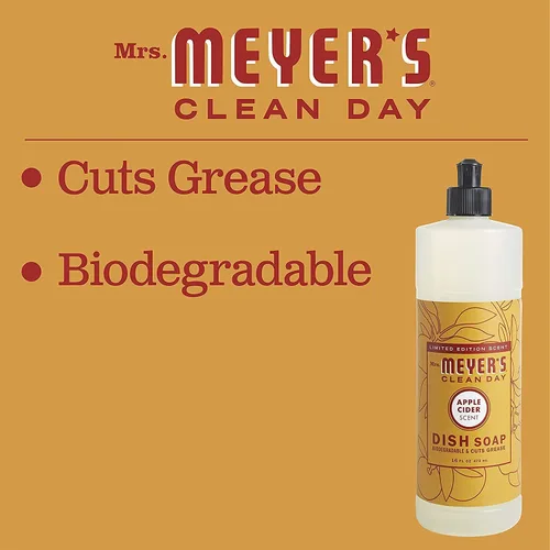 Vista 40 de Mrs. Meyer’s Clean Day - Detergente líquido para platos, aroma a lavanda, botella de 16 oz