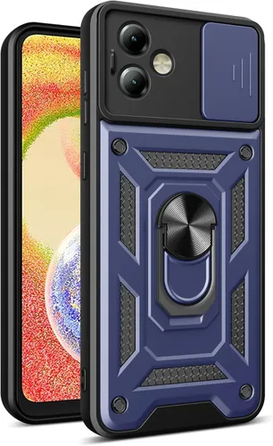 Vista 171 de Compatible con Tecno Pova Neo 2 Bracket Shell, con cubierta deslizante para lente de cámara compatible con Tecno Pova Neo 2 LG6n Case Negro