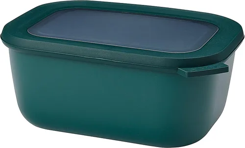 Vista 56 de Mepal Cirqula - Recipiente circular rectangular para almacenar y servir alimentos de 67.6 fl oz / 68 onzas con tapas transparentes, perfecto