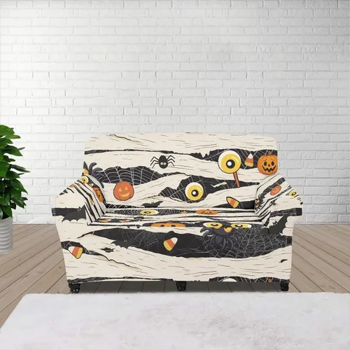 Vista 158 de AFPANQZ Fundas elásticas para sofá, fundas de sofá de águila con bandera estadounidense, fundas de sofá para sofá biplaza para sofás, protectores