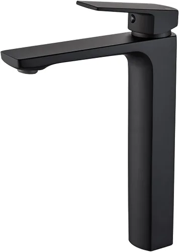 Vista 9 de VOTON - Grifo de fregadero de baño de oro cepillado con una sola manija y desagüe desplegable para lavabo de 1 agujero o 3 agujeros con placa