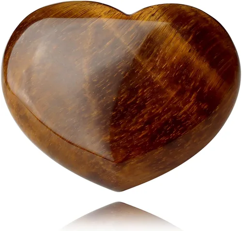Vista 21 de QINJIEJIE Juego de 10 piedras curativas de corazón, cuarzo rosa, amatista, piedra de amor pulida, palma, piedras preciosas naturales, al por mayor
