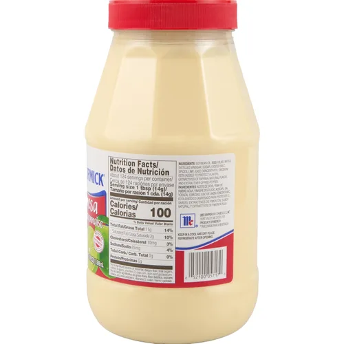 Vista 22 de McCormick Mayonesa (mayonesa) con jugo de lima, 62.5 fl oz