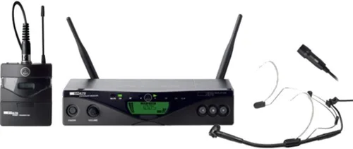 Vista 5 de AKG Pro Audio WMS470 Vocal Set C5 Band 7 Sistema de micrófono inalámbrico de mano con receptor estacionario SR470 y transmisor de mano HT470/D5
