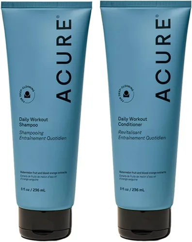 Vista 11 de Acure Acondicionador diario de sandía para entrenamiento - Acondicionador hidratante y humectante ligero para mujeres y hombres con cabello graso