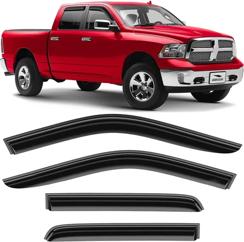 Vista 18 de Voron Glass Protectores de lluvia extra duraderos con cinta adhesiva para Toyota RAV4 2019-2025, deflectores de ventana, viseras de ventana
