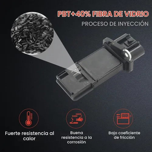 Vista 2 de Medidor de sensor de flujo de aire de masa Maf compatible con Buick Lacrosse Rainier Regal; Cadillac SRX STS; Chevy Colorado Impala Malibu; GMC
