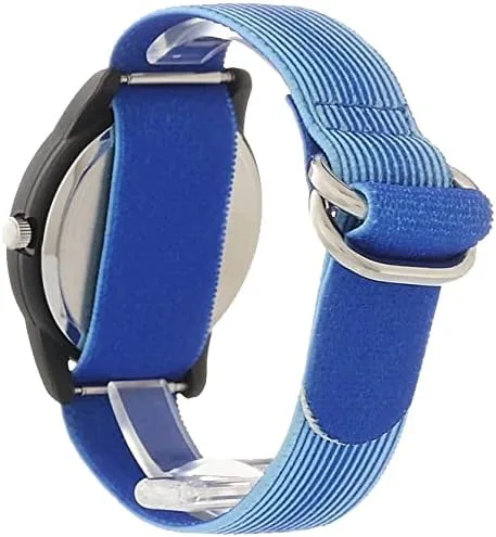 Vista 5 de Disney Encanto Time Teacher - Reloj analógico de cuarzo para niños, Azul Patchwork, Reloj de cuarzo