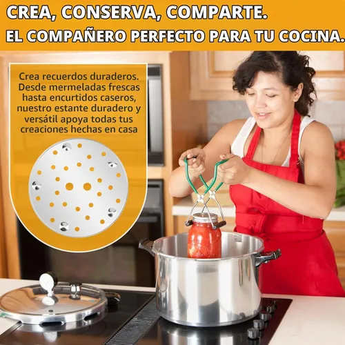 Vista 6 de 85707 - Estante para latas de presión de 11 pulgadas para presto de 16 a 22