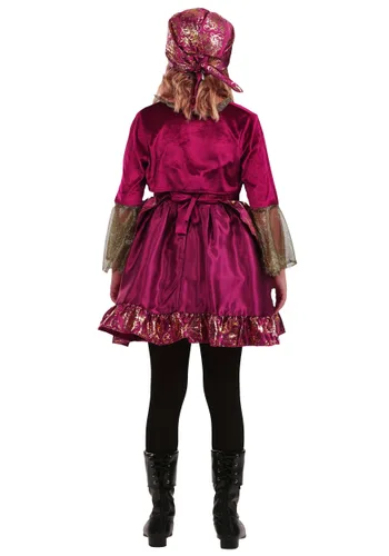 Vista 6 de Vestido de Disfraz de Pirata Primer Oficial para Niña Multicolor