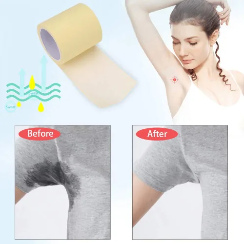 Vista 2 de Almohadillas para el sudor, Hoja de axila desechable Almohadillas de prevención de sudor Almohadillas de protección de axilas Almohadilla