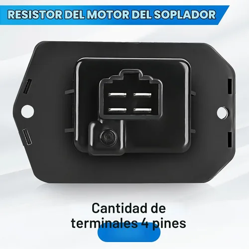 Vista 4 de Resistencia del motor del ventilador HVAC para Honda Accord Civic CR-V Acura RDX TSX Fits Element Odyssey Pilot, Replaces 79330-S5A-942